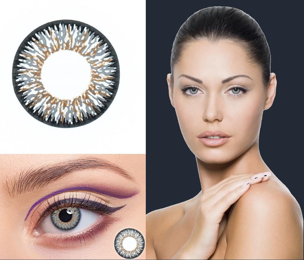 14.2mm Year Use Contact Lenses to Change Eye Color /Can OEM Customized Package