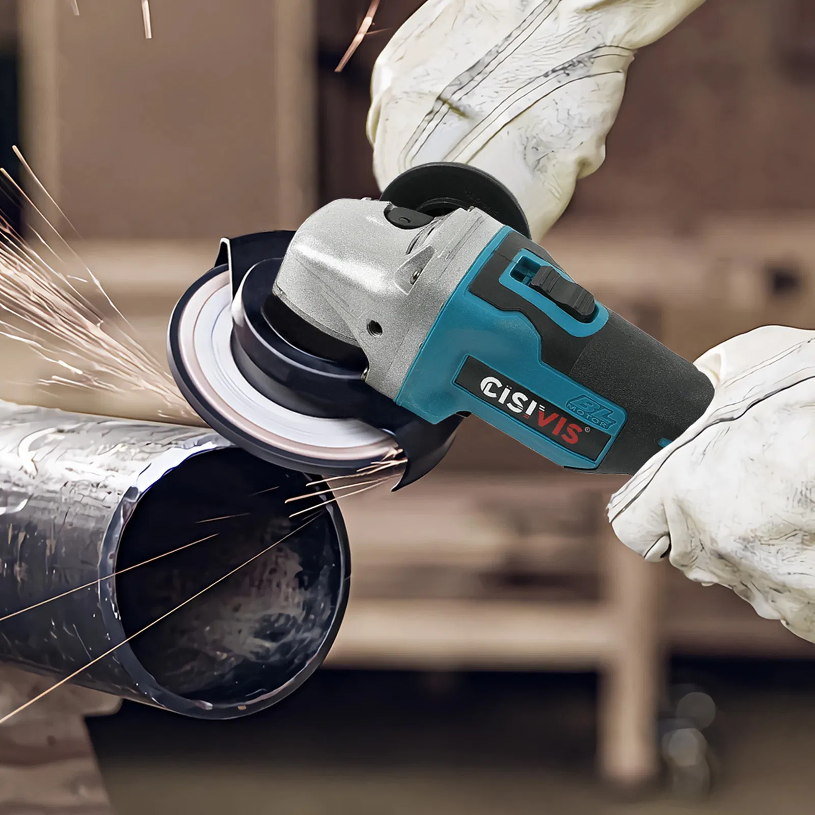 21V Lithium Ion Brushless Angle Grinder 125mm