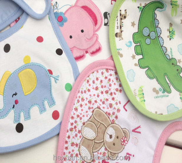 Baby Baby Bibs Wholesale Factory Price Customized Design Printed Cotton 100% Cotton Embroidered Infants & Toddlers Can OEM