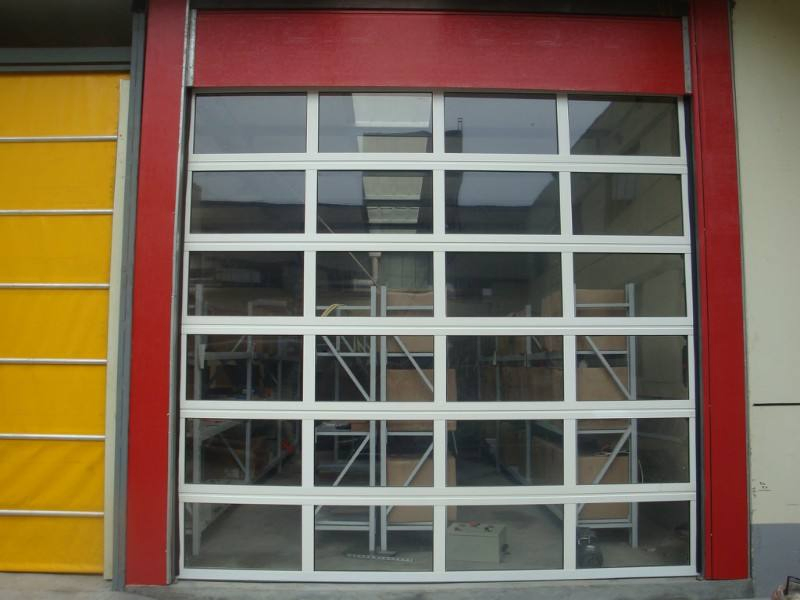 Frosted Glass Aluminum Alloy Frosted Glass Garage Door