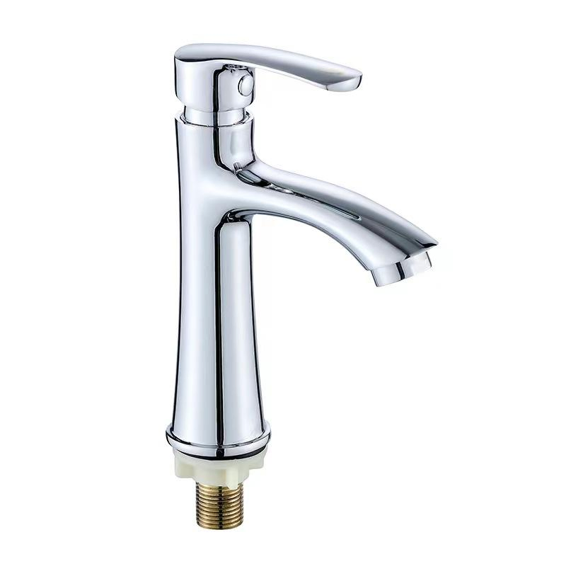 High Quality Zinc Alloy Basin Faucet Single Cold Modern Faucet