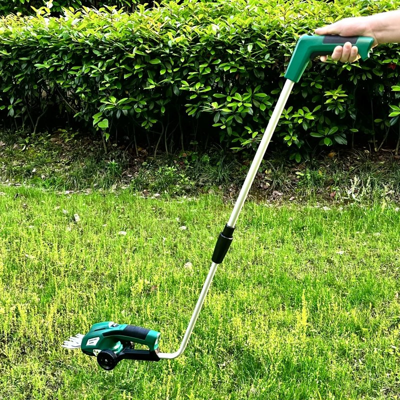 Cordless Electric Pole Hedge Trimmer 7.2V for Garden Pruning and Maintenance