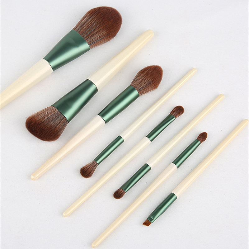 8 PCS Fashion Portable Makeup Brush Set Hot Sale Travel Makeup Brushes Set