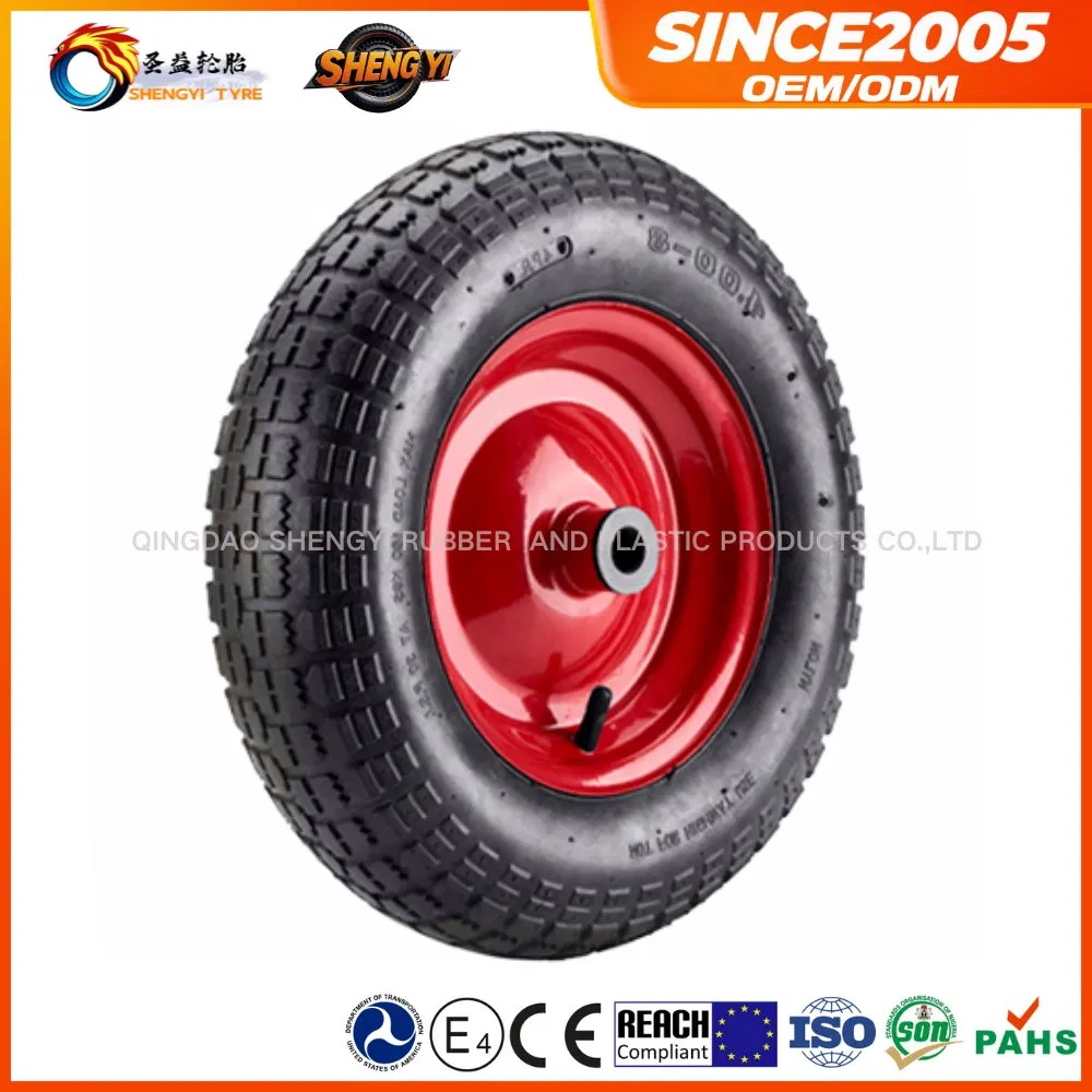 Customizable 6 8 9 10 12 13 14 16 Inch Pneumatic Rubber Wheel Tires for Wheelbarrow Tool Cart Wheel