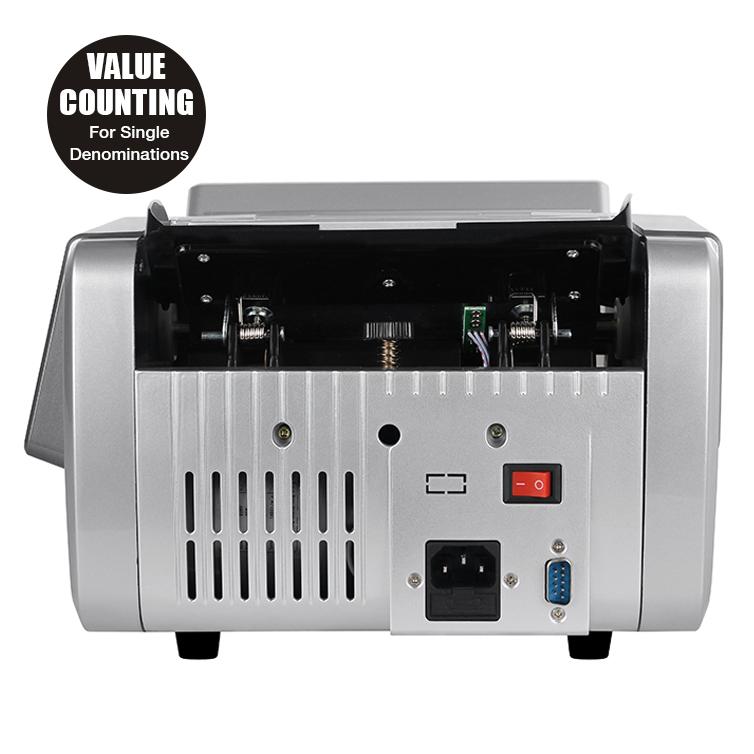 Bill Counters Financial Equipment Cash Counting Machine Banknote Counter Money Machine Currency Counter Banknote Value Counter Money Counting Machine