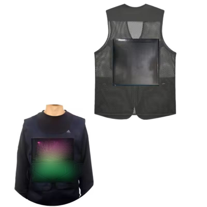 Hot Selling Bright Rechargeable Programmable Waterproof LED Vest