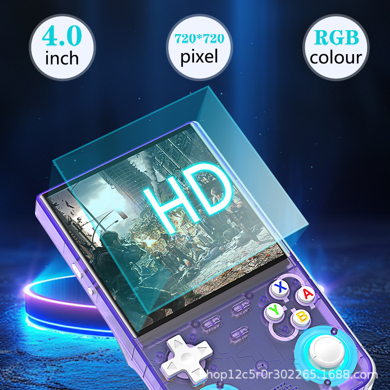 Genuine 4.0inch IPS Screen WiFi Bluetooth 2-Player R36 Ultra Retro Handheld Gaming Game Console Linux System