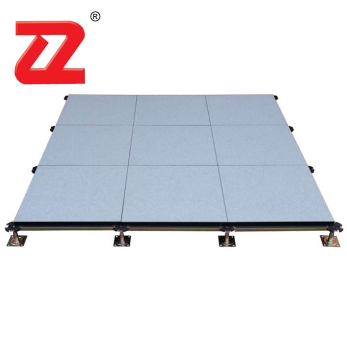 Raised Access Sound Insulation Anti Static Calcium Sulphate Access Floor Parquet Flooring Tile for Telecommunication Room/Power Station/Computer Room