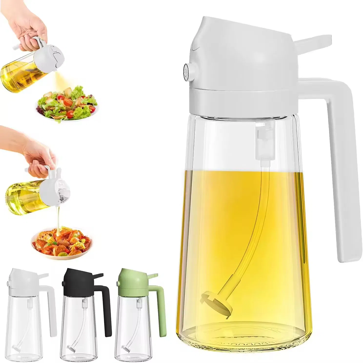 Cheap Price Premium Cooking Oil Dispenser Sprayer Bottle Small Smart Home Accessories Kitchen Items for Restaurant Use