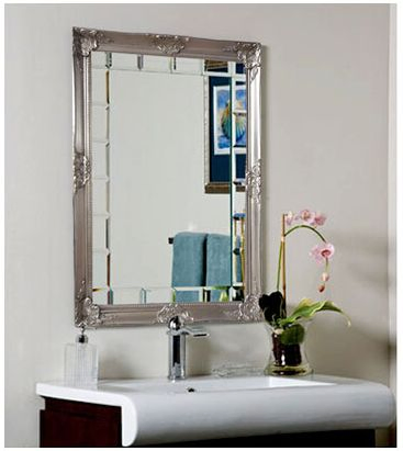 Wooden Wall Mirror/Picture Frame with Antique Design