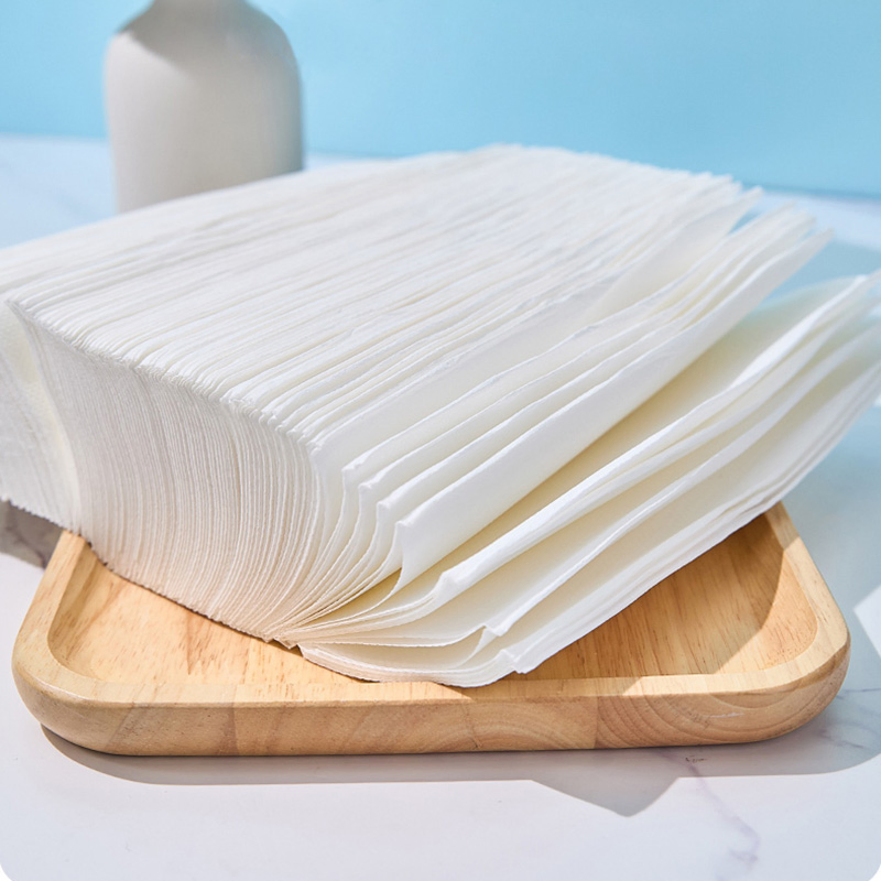2ply Quilted Multifold White N Fold Interfold Paper Napkin Towel for Hand