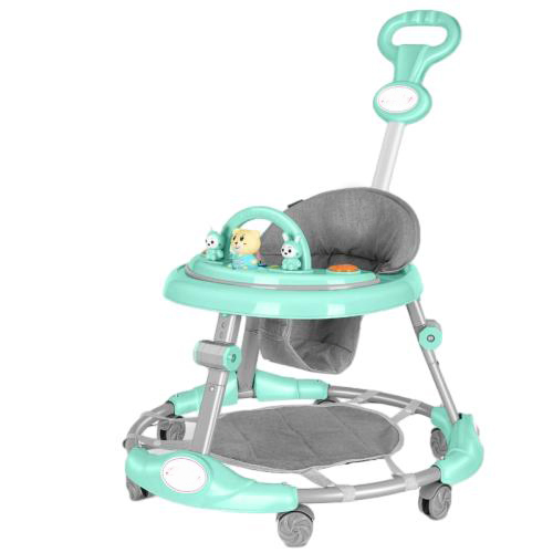 Quality Guaranteed Children Baby Walker Multifunctional Folding Easy Anti-Rollover Safety