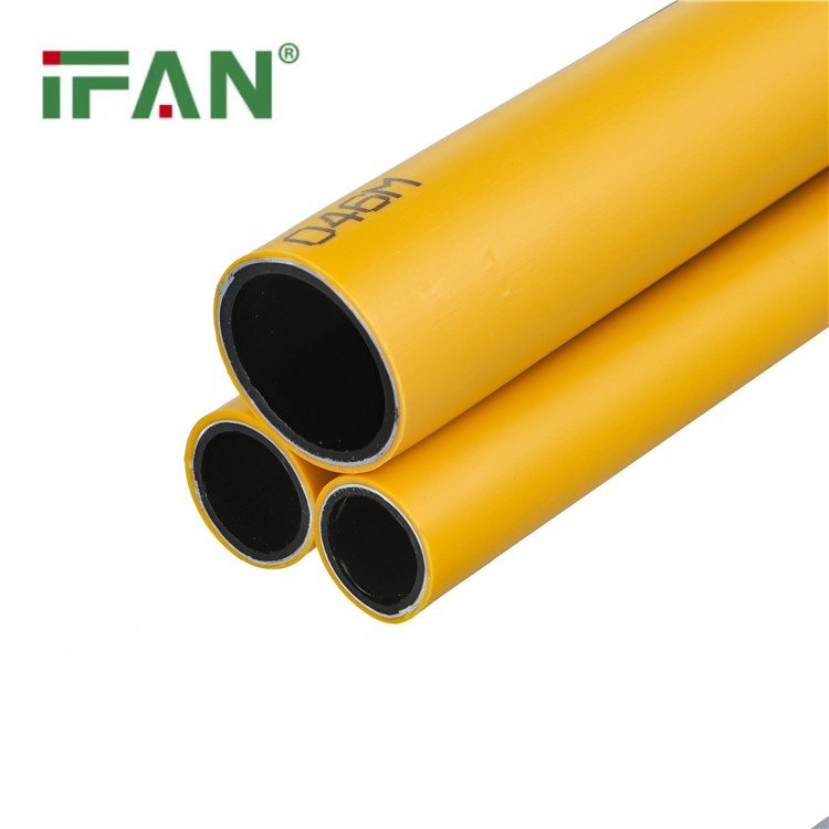Желтая газовая труба PEX-AL-PEX от Ifan
