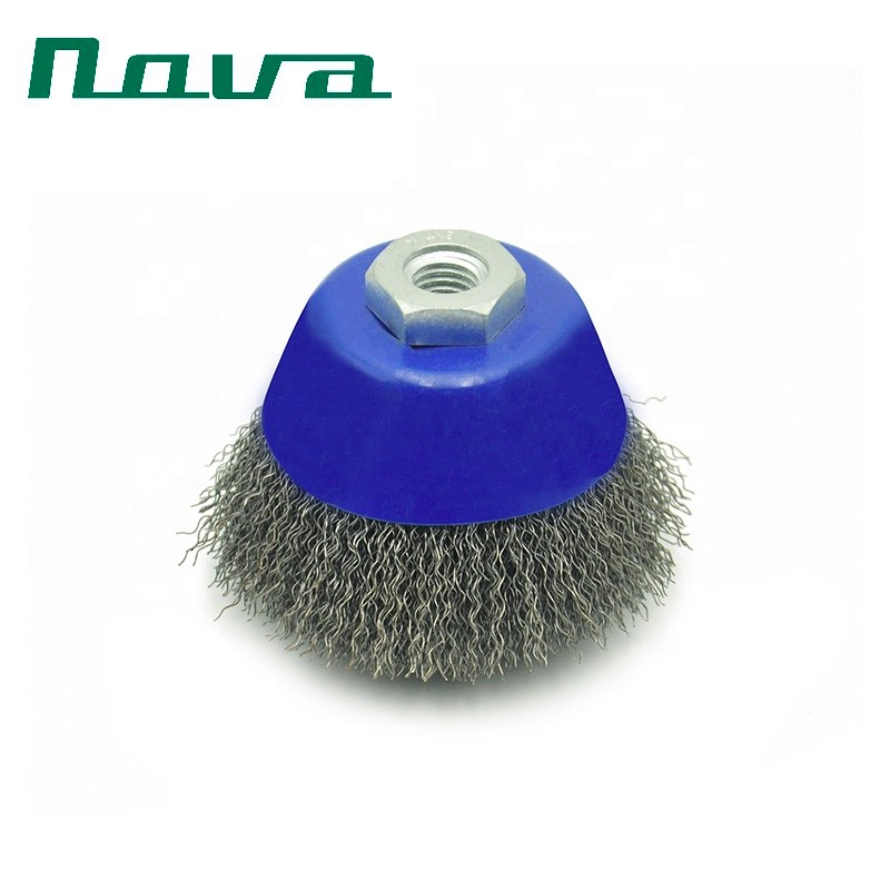 4 1 2 4 Inch Wire Brush Cup Wheel for Remove Rust