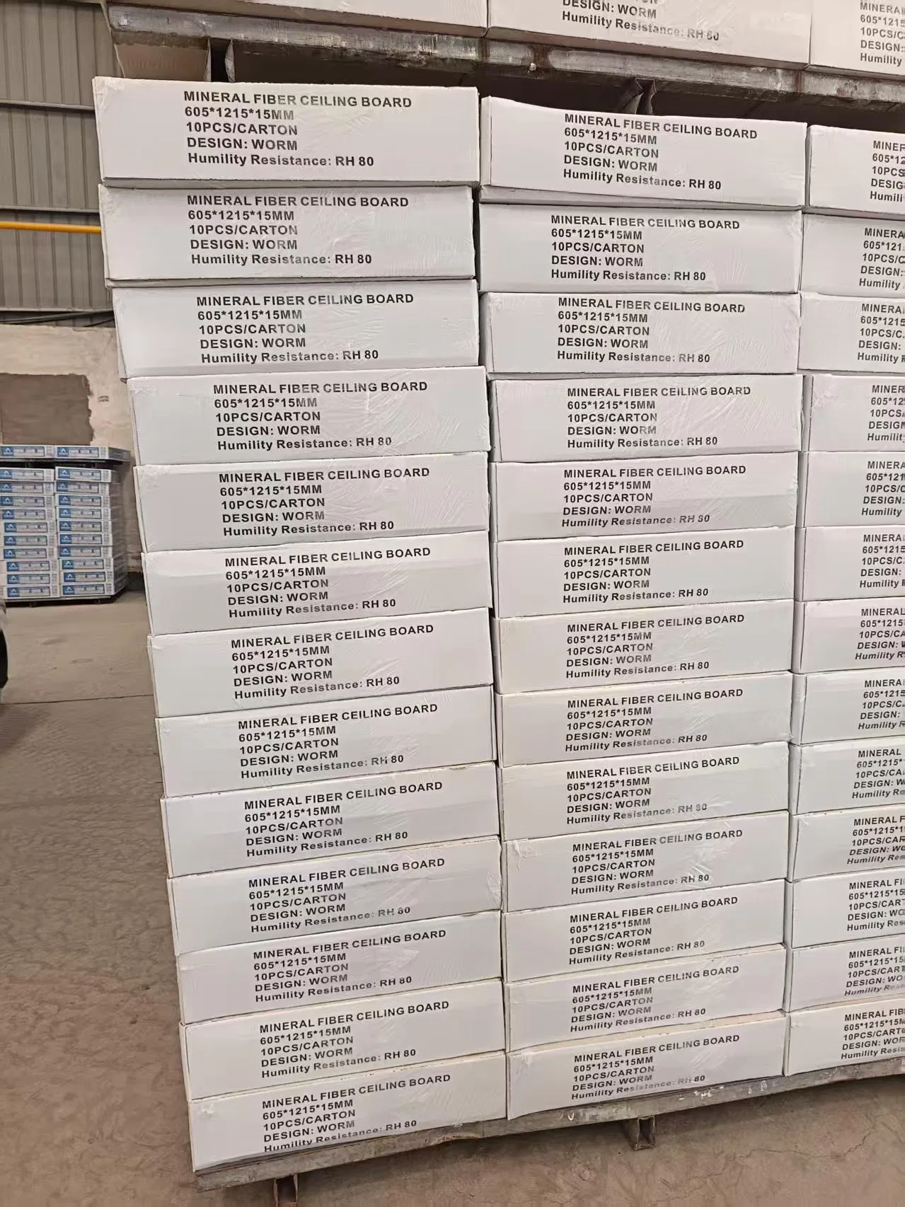 High-Performance Mineral Wool Acoustic Ceiling Panels for Soundproofing