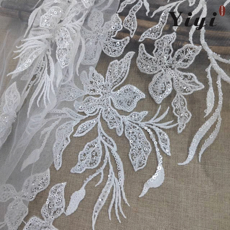 Factory Price Wholesale Nylon Cutton Polyester Lace Fabric