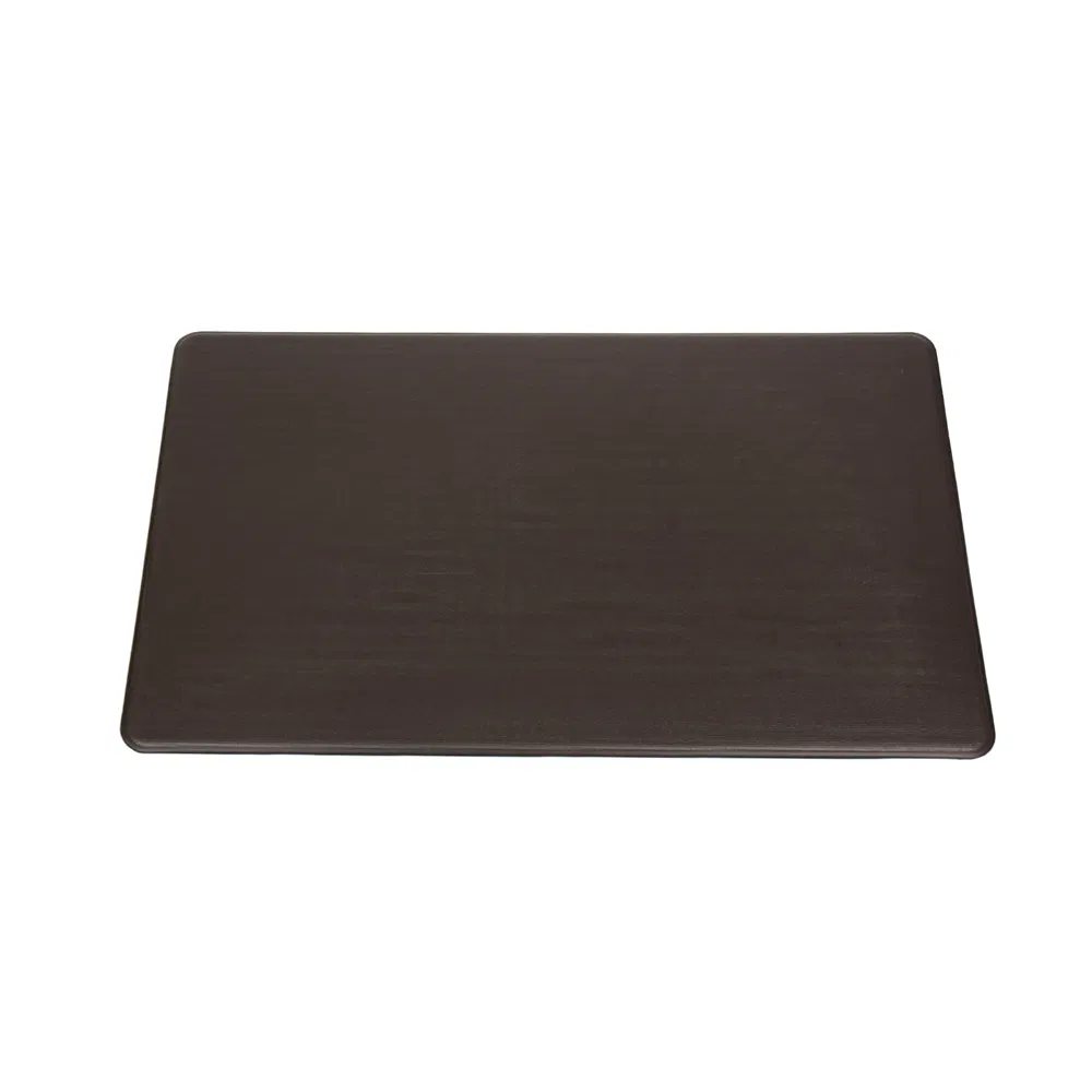 High Quality Washable PVC Leather Bath Mat Comfort Non Slip Solid Color Anti Fatigue Kitchen Mat