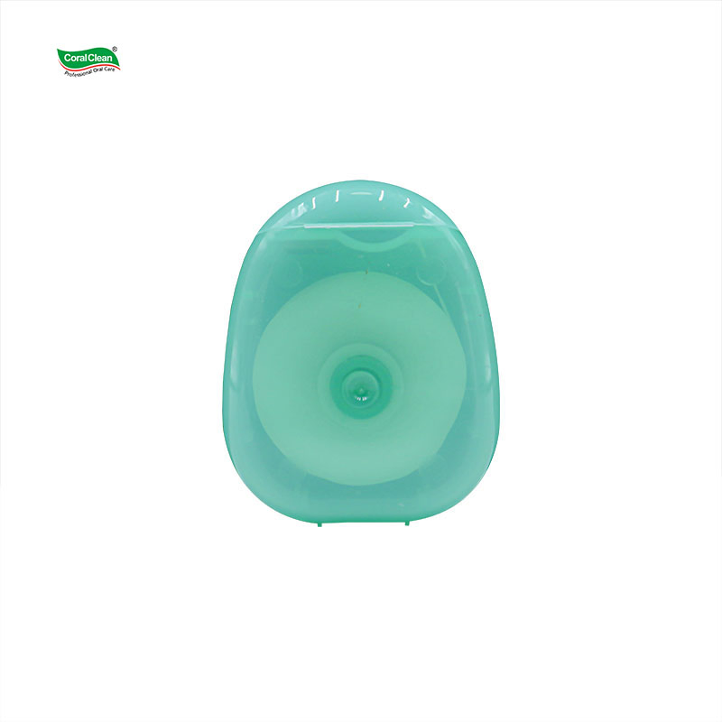 Вощеная зубная нить CoralClean с натуральным шёлком, 17.5г