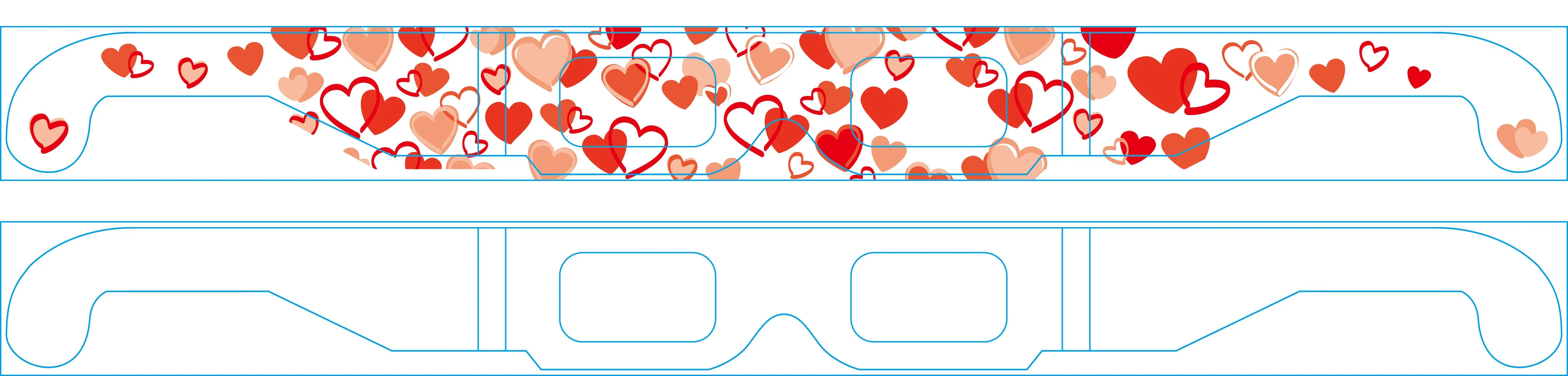 Factory Custom Printed Cardboard CE Diffraction Glasses for Light Show