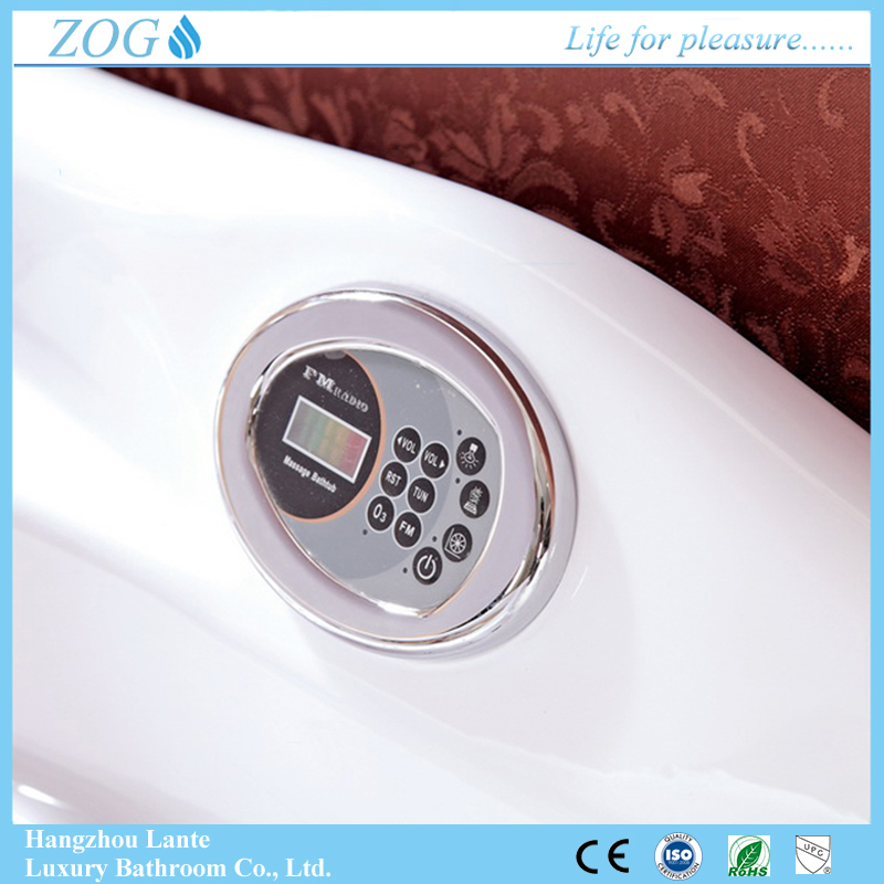 Угловая акриловая ванна TLP-636 с гидромассажем