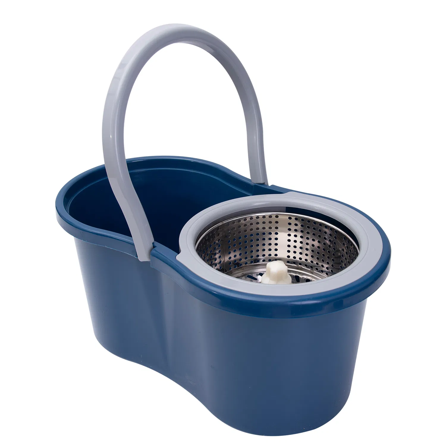 Ведро для отжима швабры с телескопической ручкой и насадками