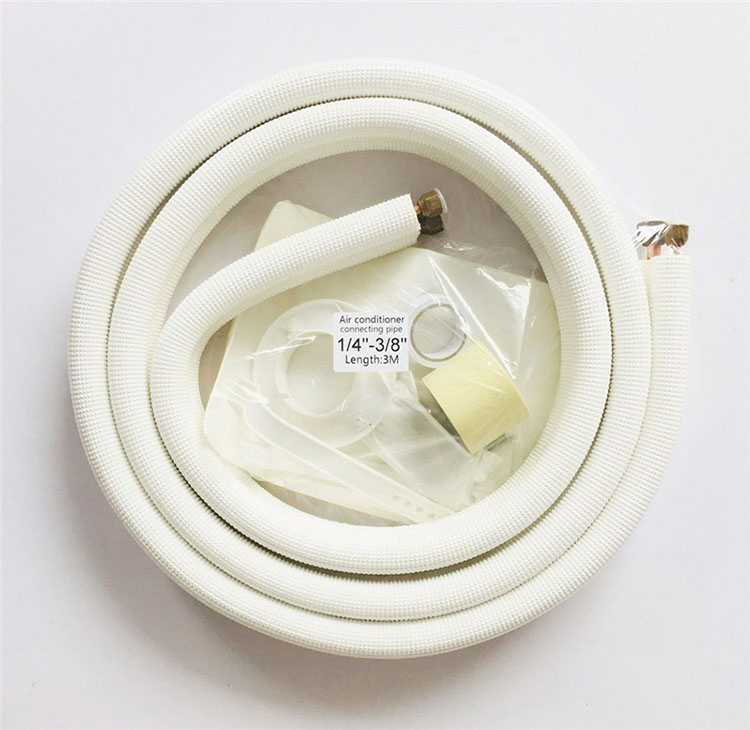 Hot Sale Insulated Air Conditioner Copper Pipe Pair Coil with Accessories