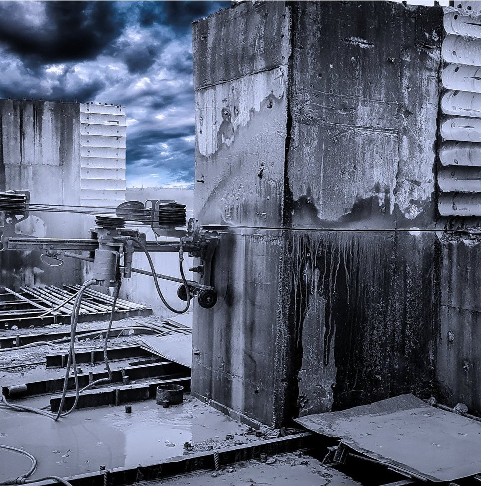 Алмазная канатная пила для армированного бетона и стали