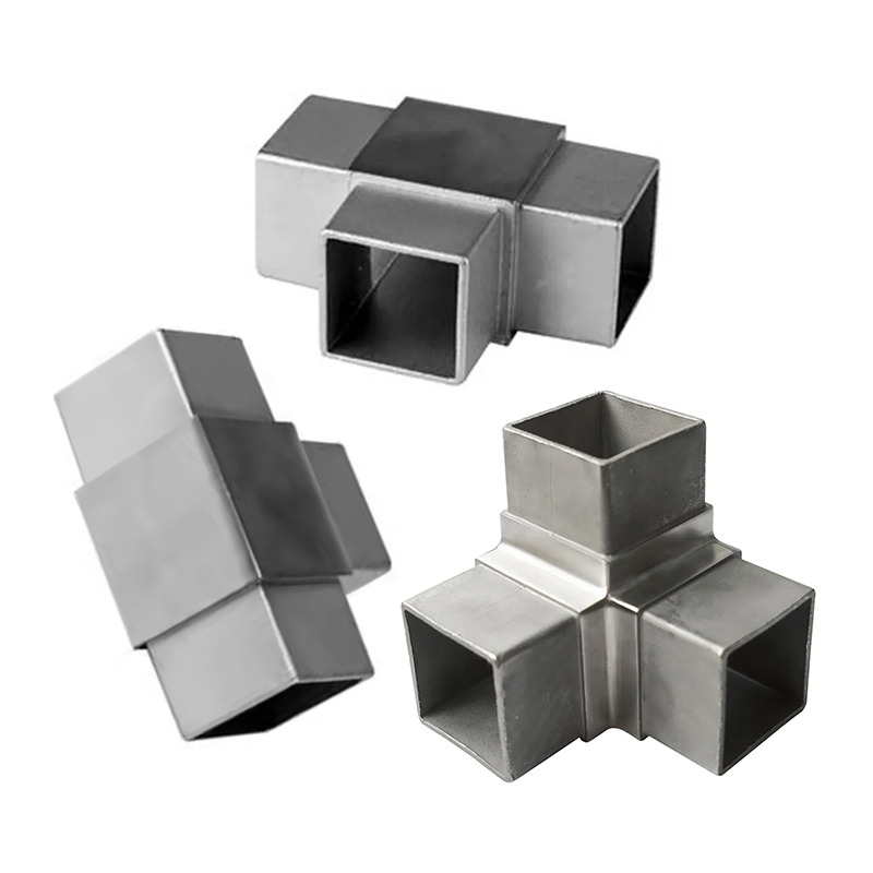 Made in China Price Custom Precision Stainless Steel Handrail End Cap Glass Railing Cover for Household Stair Parts