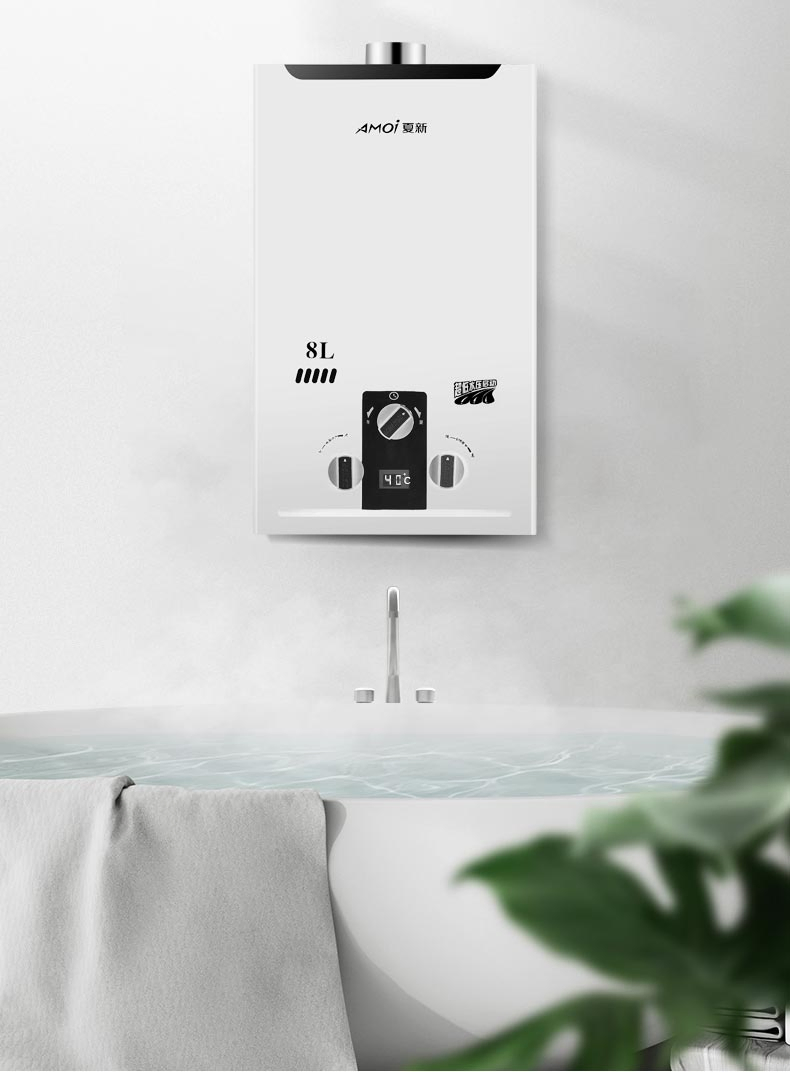 8L Gas Water Heater Strength Exhaust