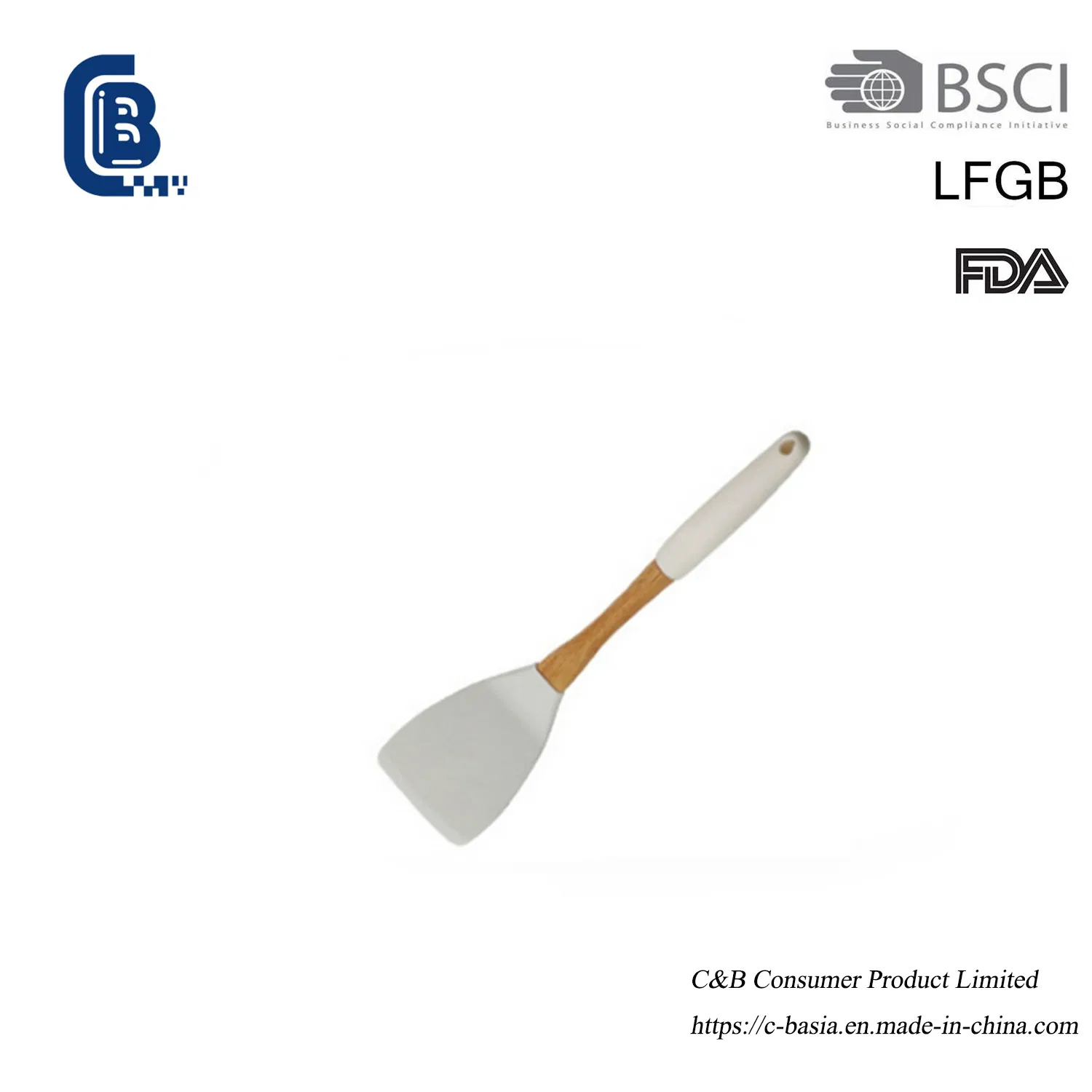 Non-Stick Silicone Cake Scraper - Heat-Resistant Baking Spatula for Cream & Butter