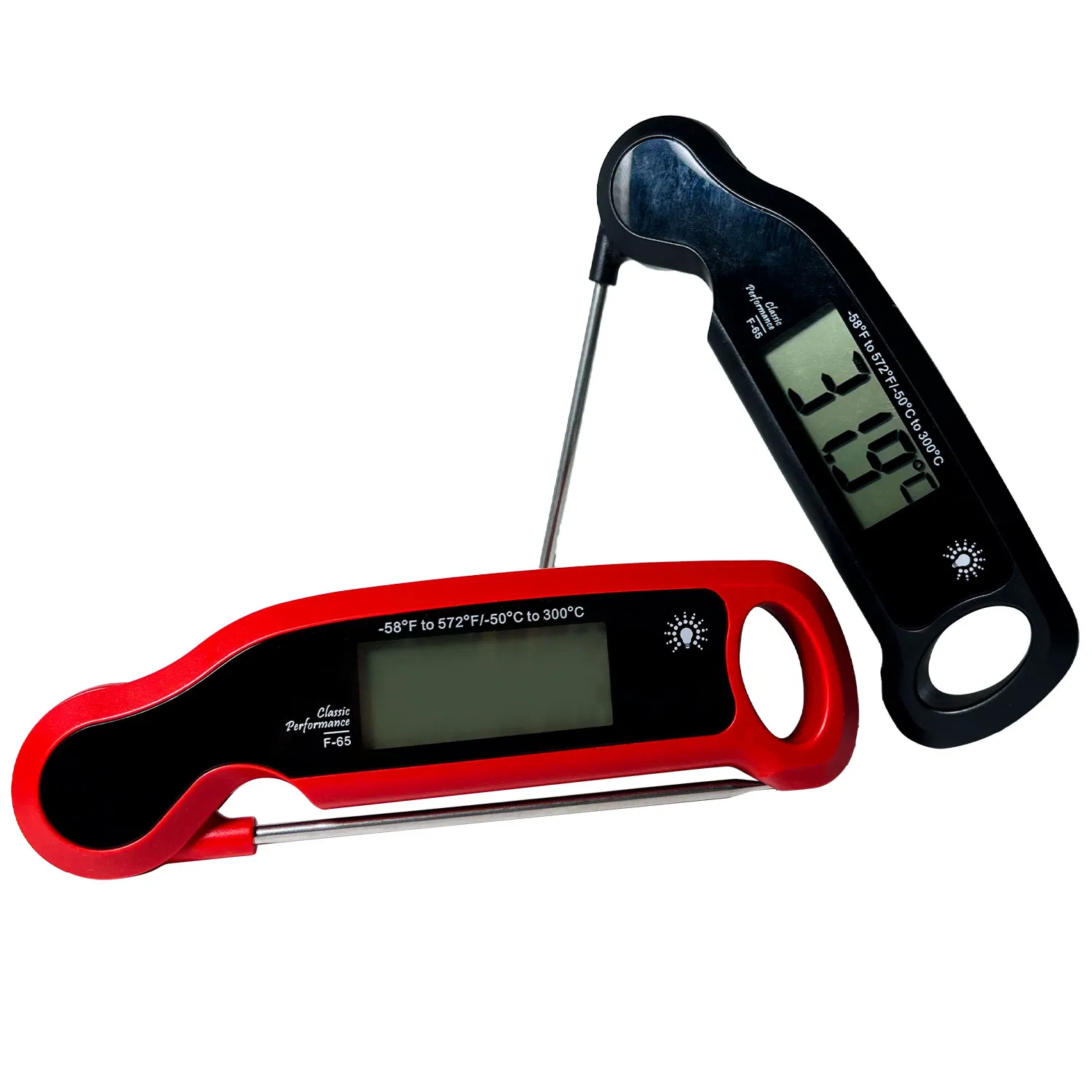 New Arrival Truly Modern Cooking Thermometer Touch Screen Foldable Instant Read Food Thermometer F-65