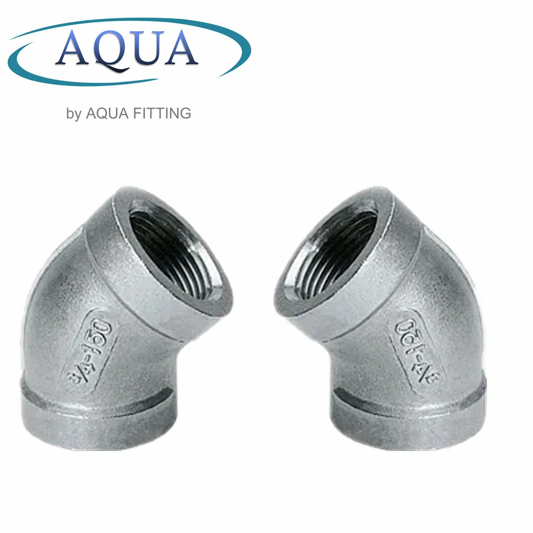 Malleable Steel Pipe Fittings/Forged Female Thread Elbow