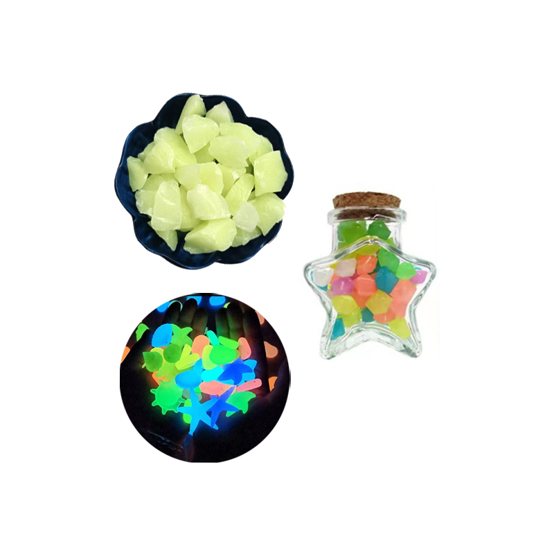 Ceramic Material Luminous Stone Emit Lights in The Dark for Garden Pavement