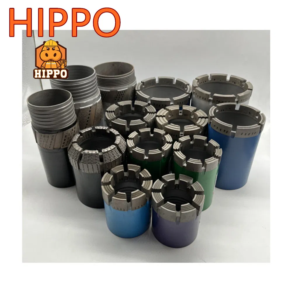 Hot Selling Products Aq Bq Nq2 Hq2 Pq Impregnated Diamond Core Drill Bits for Hard Rock