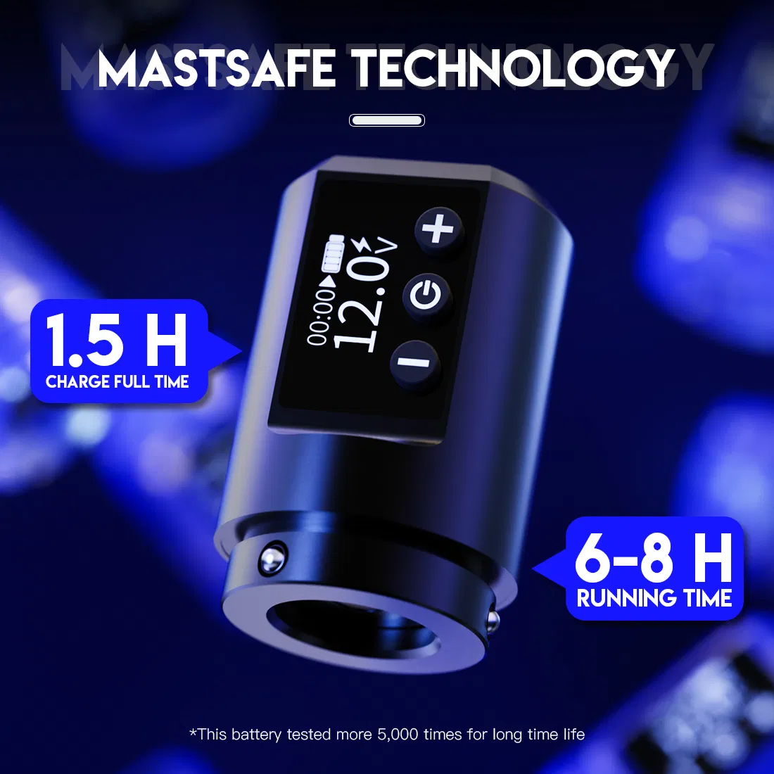 Wholesale Tattoo Machine Professional Body Art Wireless Rechargeable Battery Tattoo Pen Mast