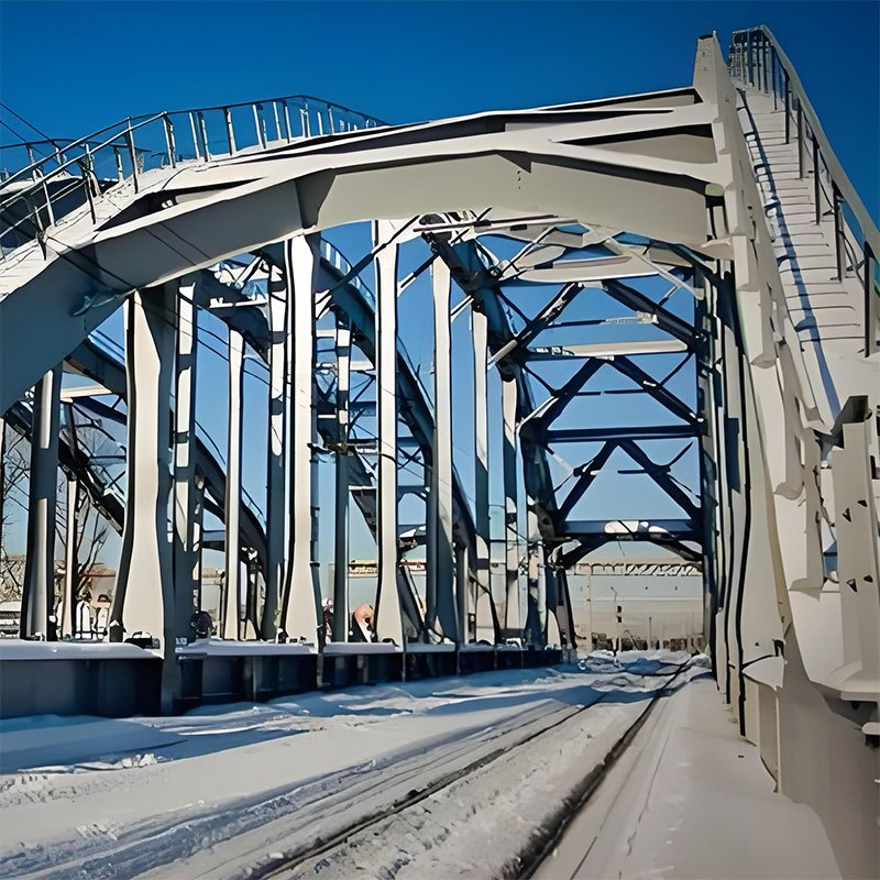 GB Standard Steel Structure Bridge Chinese Construction Steel Structure Bridge