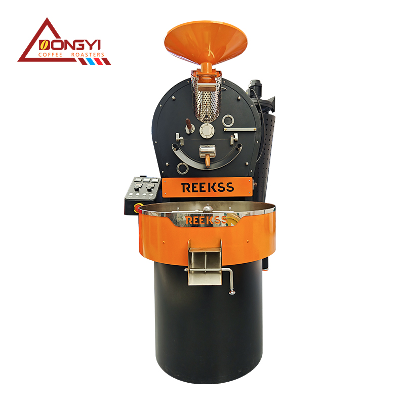 6kg 12kg New Premixed Combustion Cast Iron Drum Commercial Coffee Roaster Machine