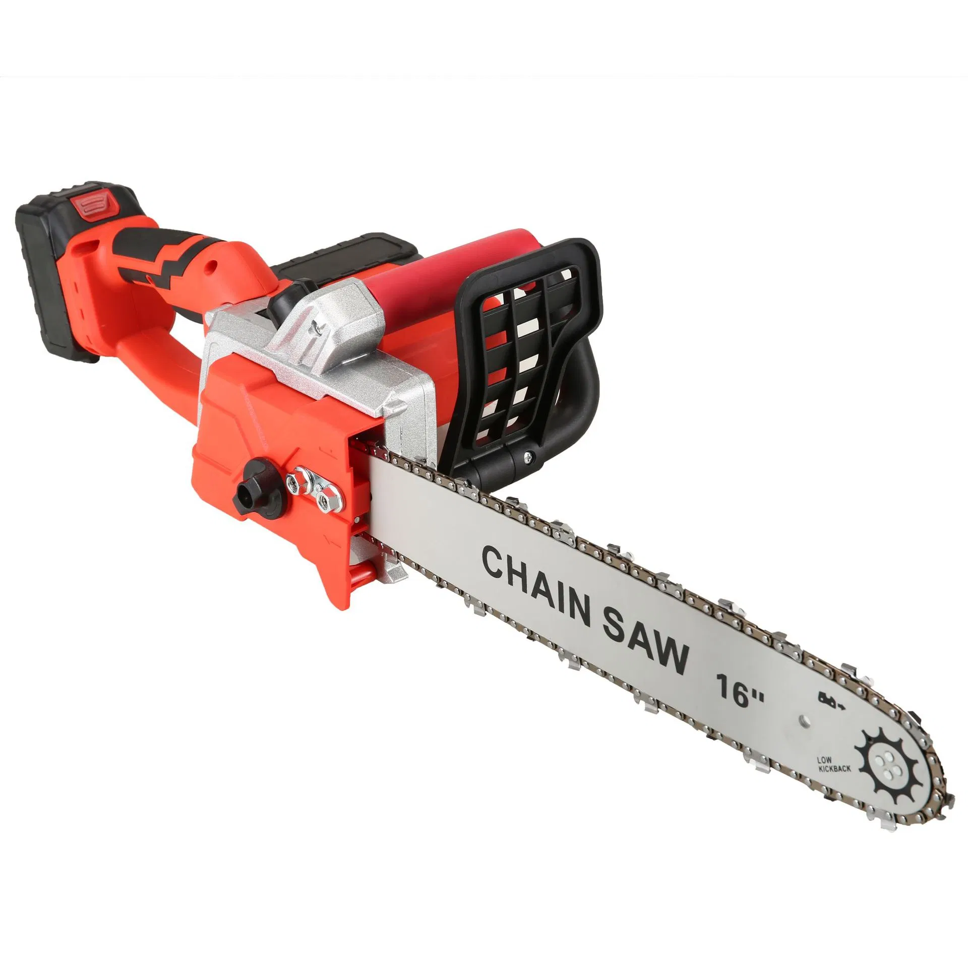 21V 16inch Brushless DC Motor Lithium Electric Coreless Chainsaw Double Battery Pack