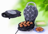 Fixed Plate Non-Stick Coating 1600W 4 Slice XL Waffle Maker