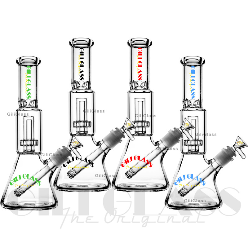 Gili-041 Giliglass 11 Inches Portable Mini Hookah Glass Bubbler Glass Smoking Pipe