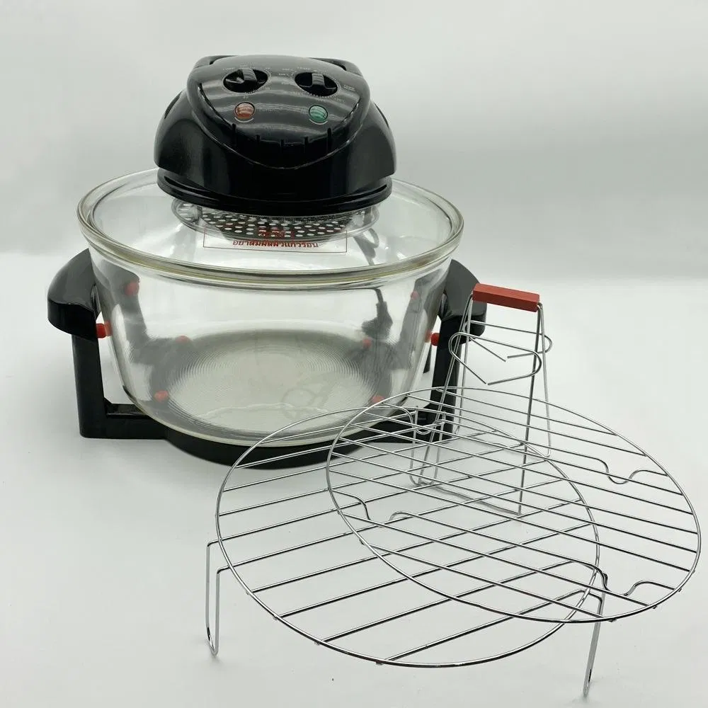 Oven Cooker Glass Cooking Bowl Air Fryer Convection Kitchen Countertop Bl21829