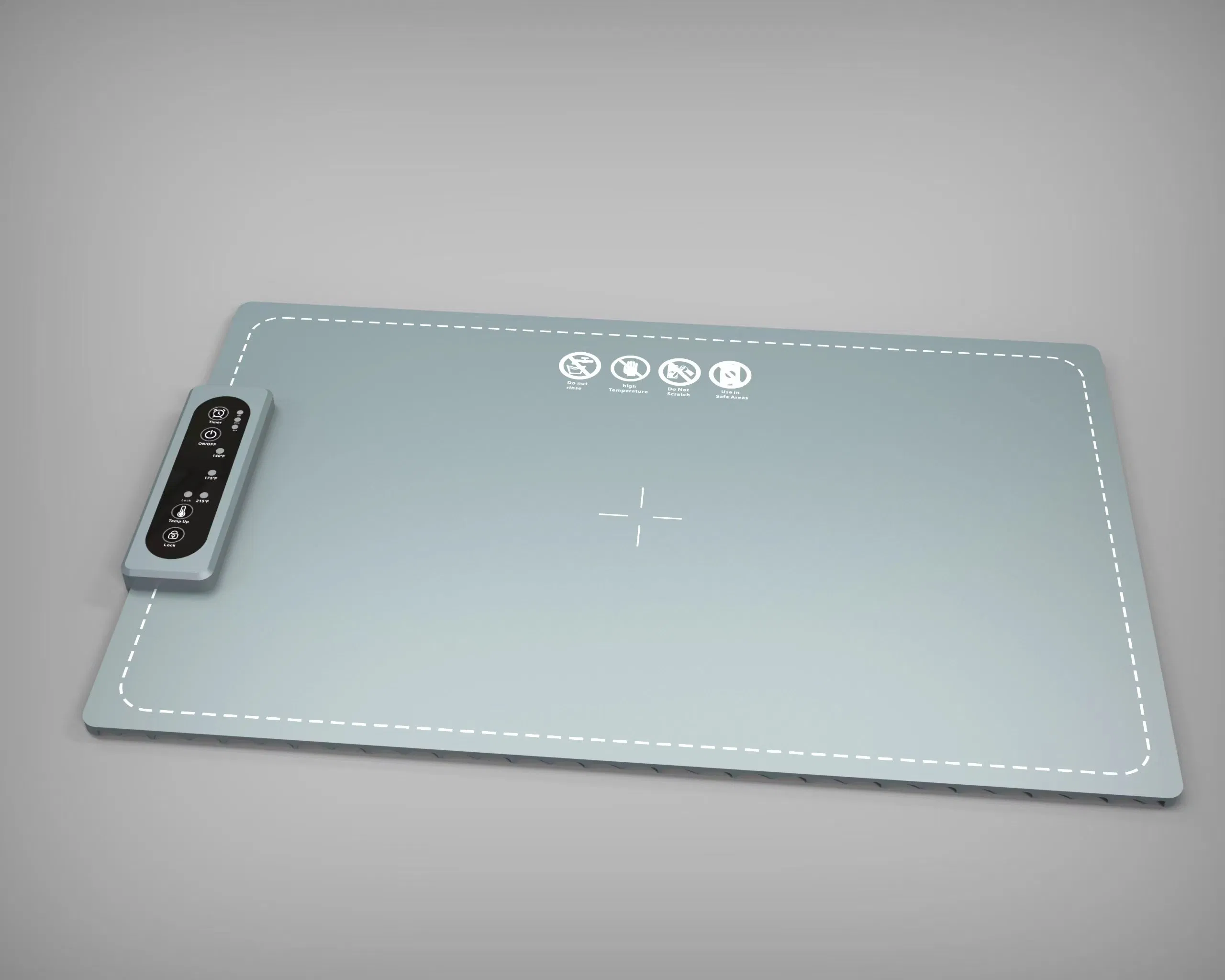 Graphene Foldable Silicone Heating Warmer Mat Roll up Electrical Food Portable