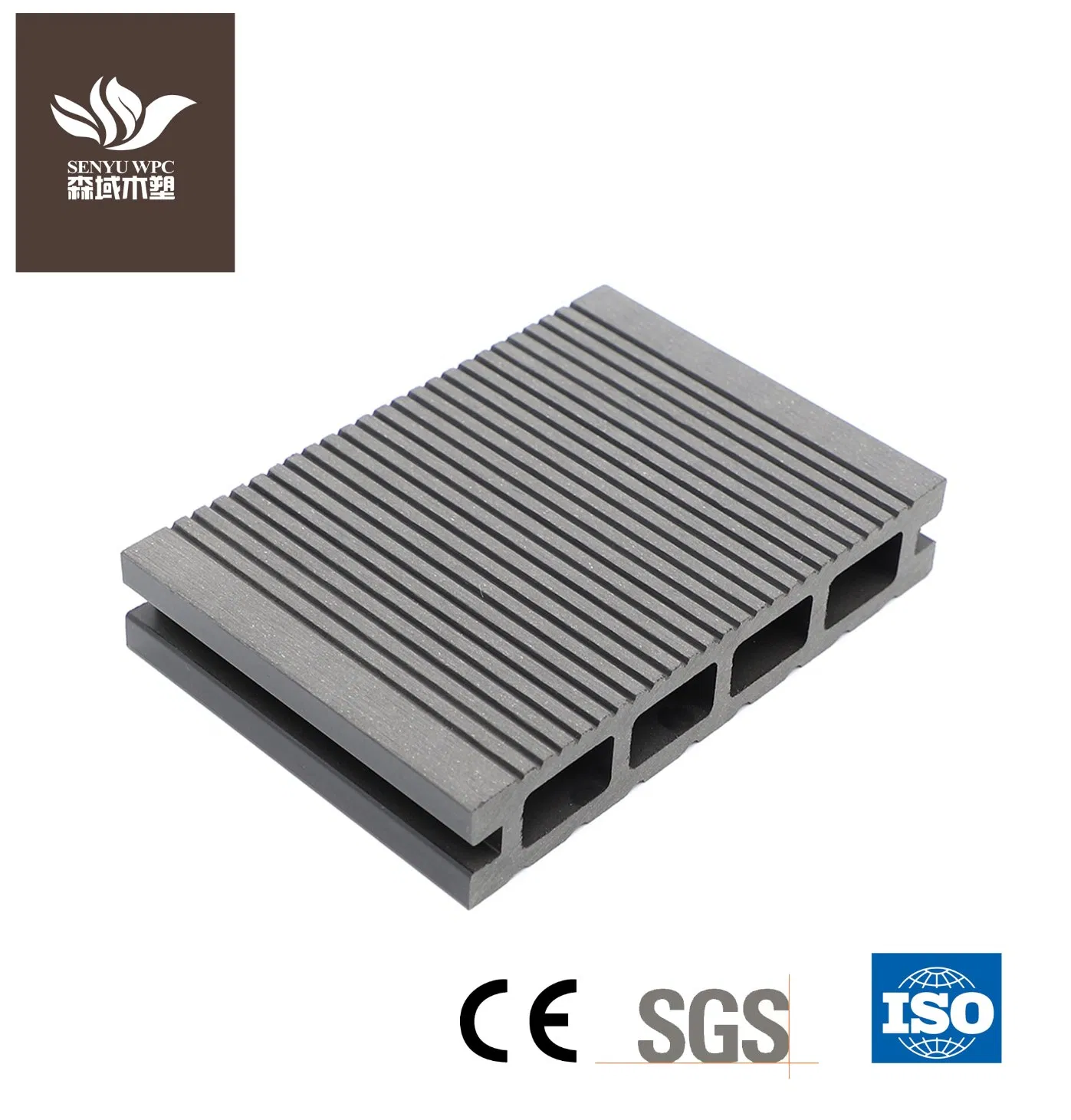 Террасная доска WPC для улицы, устойчивая к УФ