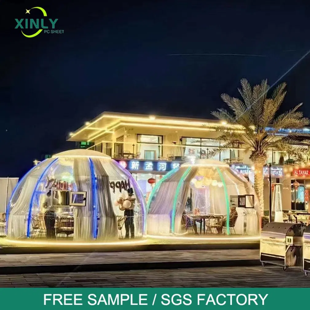 Romantic Hotel Bubble House UV Protection Transparent Bubble Dome House