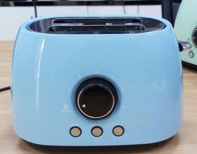 Home Appliance Retro Style Electric Stainless Steel Bread Toaster