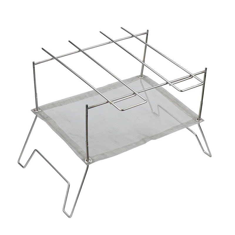 Wholesale Household Stainless Steel Barbecue Field Charcoal Grill