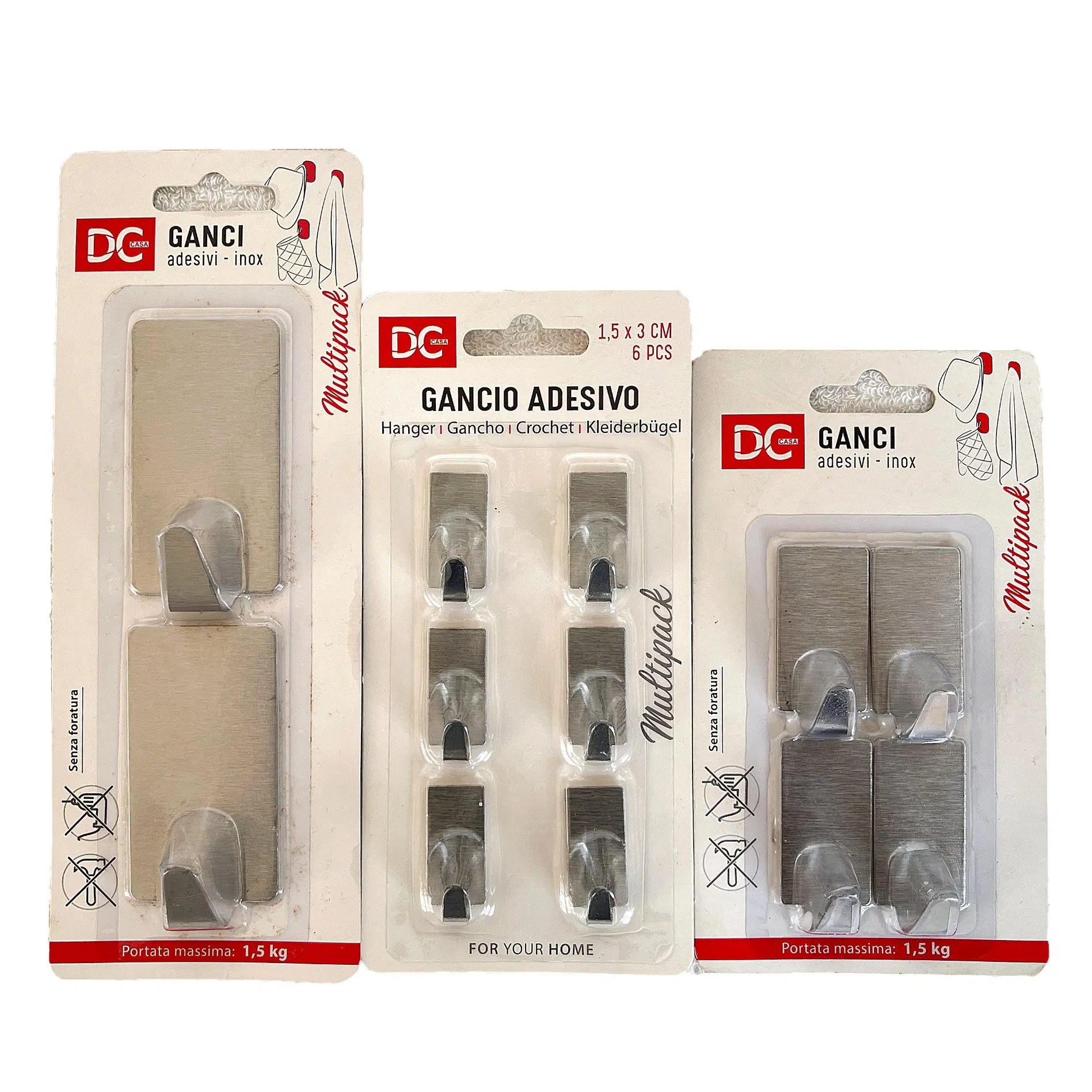 Flexible Hooks for Versatile Clothes Hanger