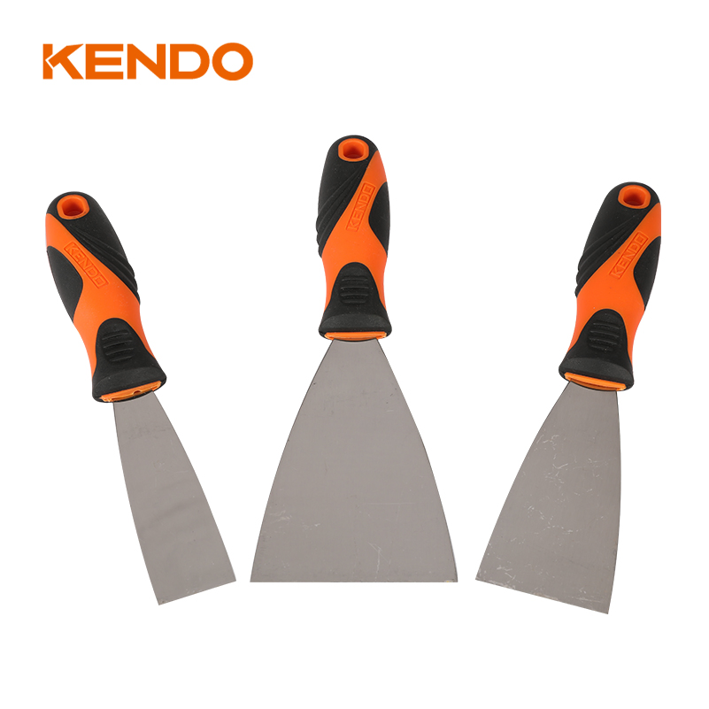 Kendo 3PC Scraper Set Suitable for Tiling and Plastering Applications