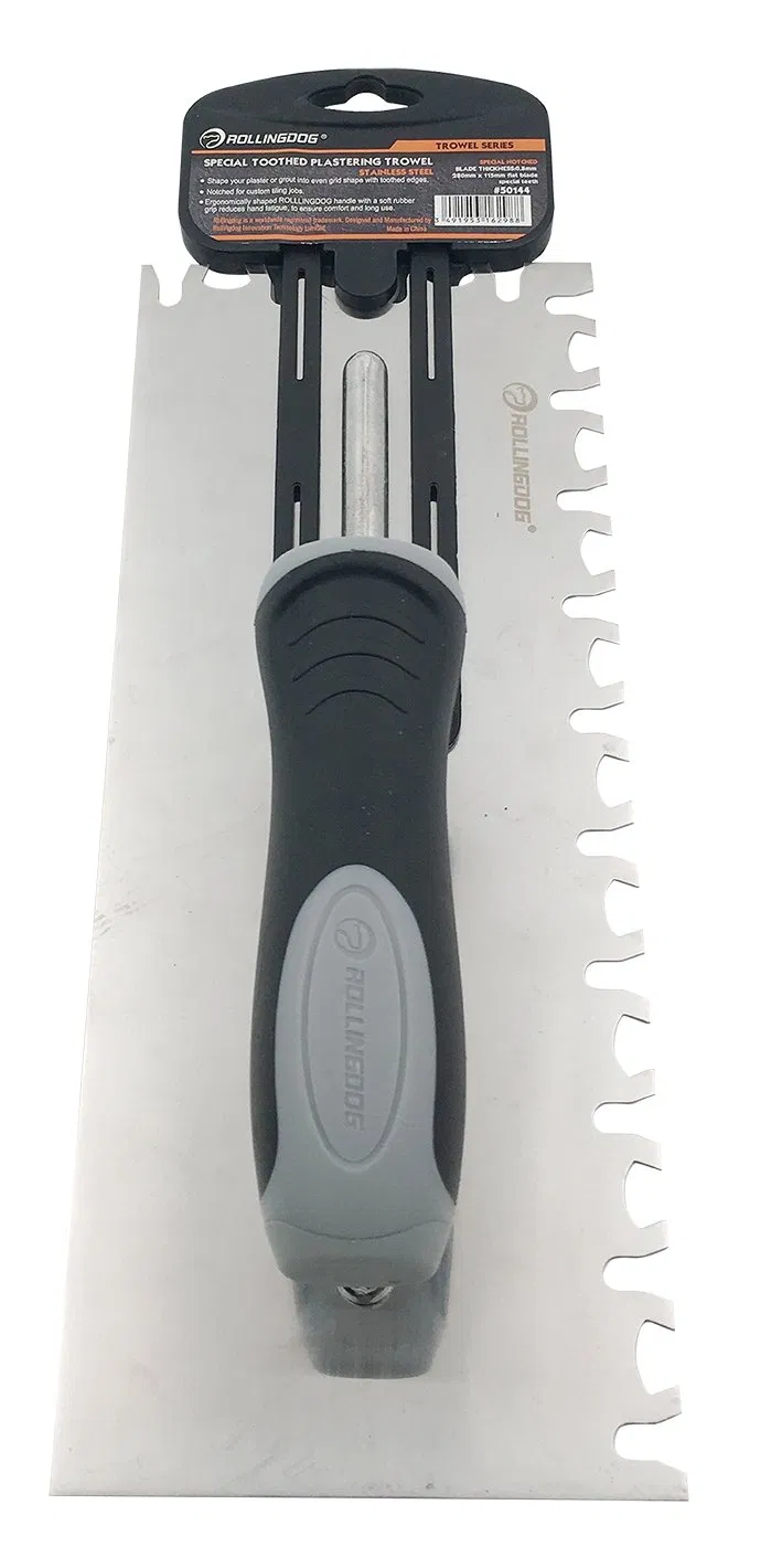 Rollingdog PRO 50144 Special Toothed Plastering Trowel