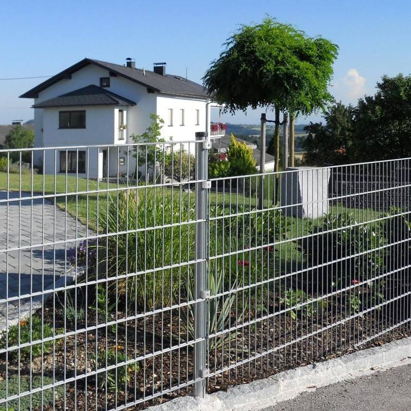 Versatile 2D Double Wire Mesh Fence for Properties